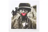 Soldier by Gee Vaucher, oil, offered Jan 2020