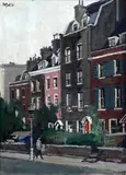 s Terrace, Chelsea,signed and dated by Charles James McCall, oil on canvas, sold Dec 2015