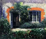 The Rock Garden by Jeremy Barlow, oil, sold Dec 2015
