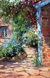 Child in a garden by Sherree Valentine-Daines, oil on card, sold Dec 2015