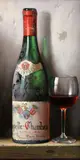 Chambertin 1970 by Raymond Campbell, oil on panel, sold Dec 2015