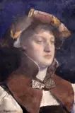 Portrait of a 17th century gentleman by William John Wainwright, watercolour, sold Dec 2015
