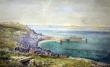 St Marys, Scilly Isles by Arthur Suker, watercolour, sold Dec 2015