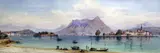 Lac Maggior by Giuseppe Corelli, 1875, watercolour, sold Dec 2015
