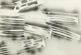 Cartografía by Martha Zuik, 1978, spray paint on paper, sold Feb 2024