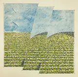 Paisaje by Hugo de Marziani, serigraph, sold Feb 2024