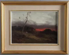Returning Home by Edward Henry Holder, oil on board, sold Oct 2026