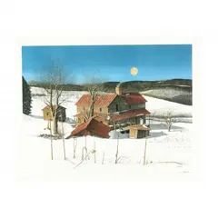 Ray's Moon by Bob Timberlake, Offset lithograph in colors, sold Apr 2021