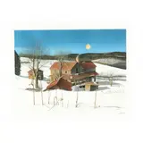 Ray's Moon by Bob Timberlake, Offset lithograph in colors, sold Apr 2021