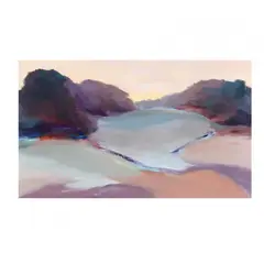 Winter Field Silence by Elizabeth Cate Pringle, Acrylic on Strathmore paper, sold Apr 2021