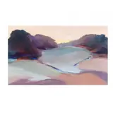 Winter Field Silence by Elizabeth Cate Pringle, Acrylic on Strathmore paper, sold Apr 2021