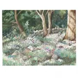 The Forest Pathway by Helen Knapp, Pastel on paper, sold Apr 2021