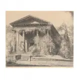 Playmakers’ Theater, North Carolina State University [University of North Carolina at Chapel Hill], Chapel Hill, North Carolina by Louis Orr, Etching, sold Apr 2021