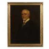 Portrait of a Distinguished Man by Henry L. Wolff, Oil on canvas, sold Apr 2021