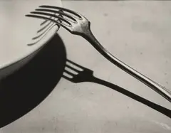 The Fork, Paris by André Kertész, 1928, Gelatin silver print, printed later, sold Oct 2026