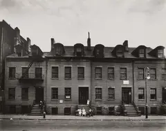 Cherry Street, New York by Berenice Abbott, circa 1930, Gelatin silver print, printed later, offered Oct 2026