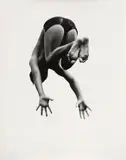 Pleasures and Terrors of Levitation #14 by Aaron Siskind, 1957, Gelatin silver print, sold Oct 2026