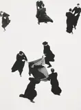 Untitled from lo non ho mani che mi accarezzino il volto by Mario Giacomelli, 1961-1963, Gelatin silver print, possibly printed later, sold Oct 2026