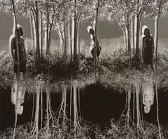 Small Woods Where I Met Myself (Final Version) by Jerry Uelsmann, 1967, Gelatin silver print, offered Oct 2026