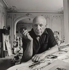 Picasso, 'La Californie,' Cannes, France by Arnold Newman, 1956, Gelatin silver print, printed later, sold Oct 2026