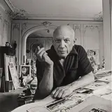Picasso, 'La Californie,' Cannes, France by Arnold Newman, 1956, Gelatin silver print, printed later, sold Oct 2026