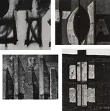 Selected Images by Aaron Siskind, 1951-1974, Four gelatin silver prints, sold Oct 2026