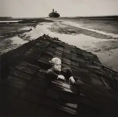 Flood Dream, Ocean City, New Jersey by Arthur Tress, 1971, Gelatin silver print, printed later, flush-mounted, sold Oct 2026