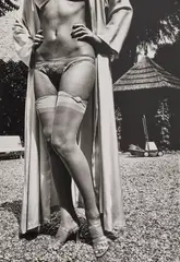 Silk Stockings, Paris by Helmut Newton, 1976, Gelatin silver print, offered Oct 2026