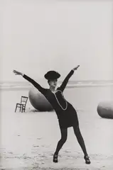 Gisele, Le Touquet, British Vogue by Peter Lindbergh, 1991, Gelatin silver print, offered Oct 2026