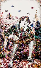 Oscar Wilde, after Napoleon Sarony from Rebus by Vik Muniz, 2009, Chromogenic print, flush-mounted, offered Oct 2026