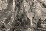 In Kalema Camp, Tigray, Ethiopia by Sebastião Salgado, 1985, Gelatin silver print, sold Oct 2026