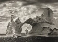 Iceberg Between Paulet Island and the South Shetland Islands, Antarctica by Sebastião Salgado, 2005, Gelatin silver print, printed 2007, sold Oct 2026