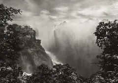 Victoria Falls, Zimbabwe by Sebastião Salgado, 2008, Gelatin silver print, sold Oct 2026