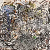 Journey 1 by Jayashree Chakravarty, Acrylic and oil on canvas, offered Sep 2011