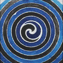 Nagas by S. H. Raza, Acrylic on canvas, sold Sep 2011