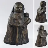 Mother and Child by S. Dhanapal, Bronze, offered Aug 2011