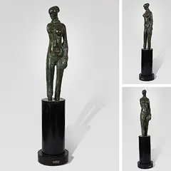 Untitled by B. Vithal, Bronze, offered Aug 2011