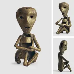 Untitled by Somnath Hore, Bronze, sold Aug 2011