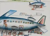 Untitled by Bhupen Khakhar, Watercolour on paper, sold Jul 2011