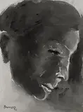 Untitled by Akbar Padamsee, Watercolour on paper, sold Jul 2011