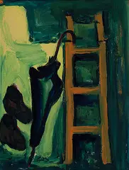 Untitled by Hari Ambadas Gade, Oil on paper, sold Jul 2011