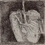 Untitled by Ganesh Pyne, Ink on paper, offered Jul 2011