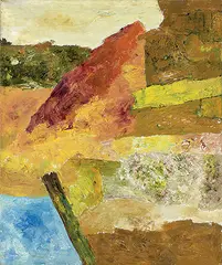 Untitled by Ram Kumar, Oil on canvas, sold Jun 2011
