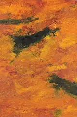 Untitled by Ram Kumar, Oil on canvas, sold Jun 2011