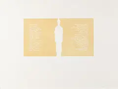 Untitled by A. Balasubramaniam, Embossing on paper, sold Jun 2011