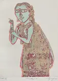 Untitled by K. Laxma Goud, Intaglio on paper, sold May 2011
