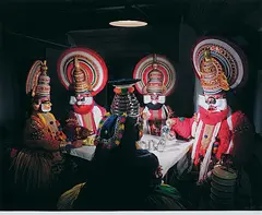 Between One Shore and Several Others (Potato Eaters after Van Gogh) by Vivek Vilasini, Archival print on Hahnemuhle fine art bright white archival paper, sold May 2011
