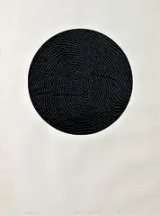 Limited from Unlimited II by A. Balasubramaniam, Mixed media print on paper, sold May 2011