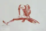 Untitled by Somnath Hore, Lithograph on paper, sold May 2011