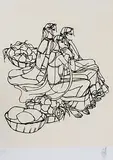 Untitled by B. Prabha, Etching on paper, sold May 2011